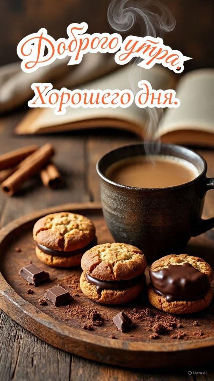 Доброе утро, Хорошего дня.