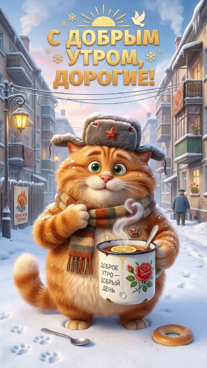 С ДОБРЫМ УТРОМ, ДОРОГИЕ!
