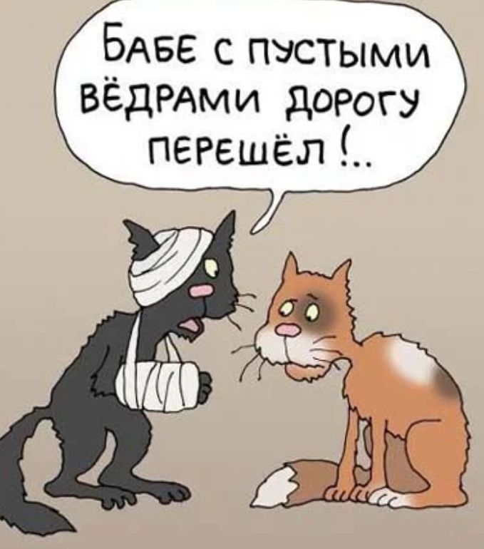 БАБЕ с пэстыми ВЁДРАМИ дорогу пегешёл