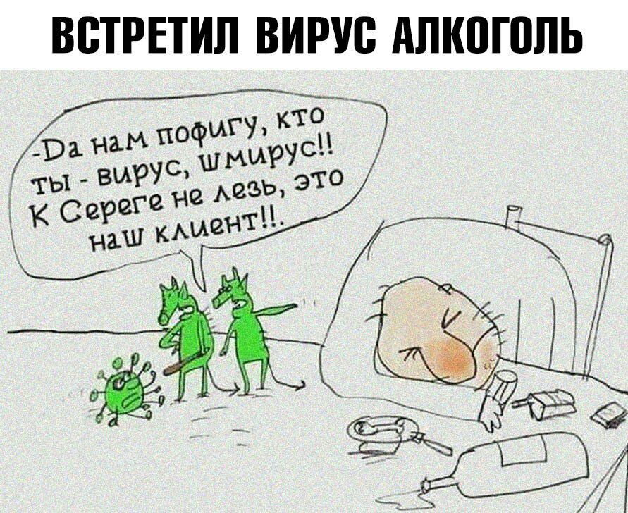 ВСТРЕТИЛ ВИРУС АЛКПШЛЬ