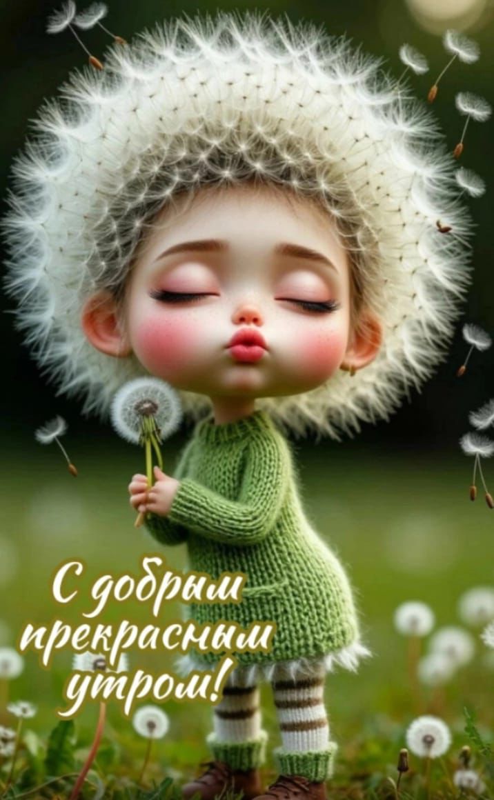 С добрым прекрасным утром!