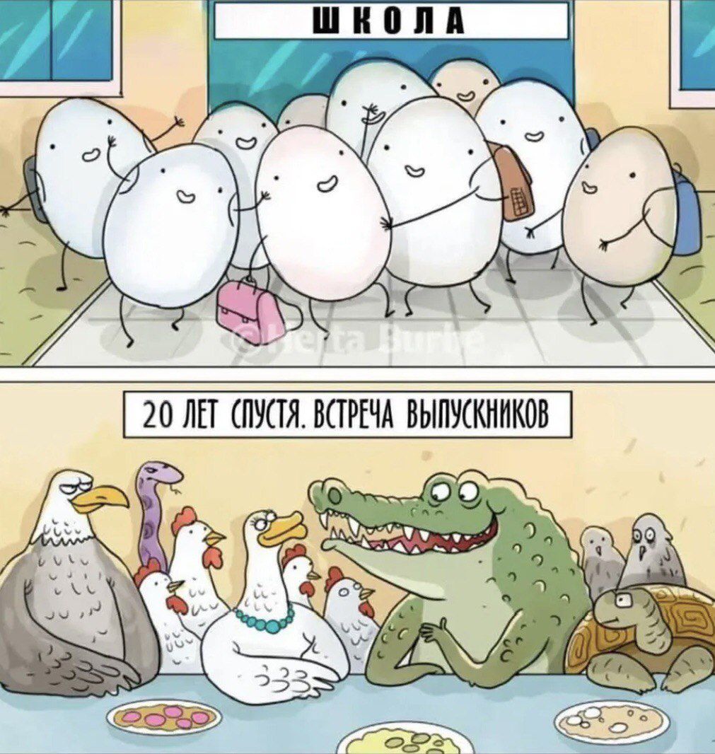 ШКОЛА
20 лет спустя. Встреча выпускников.