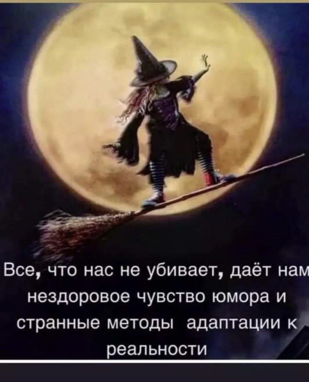 Все, что нас не убивает, даёт нам нездоровое чувство юмора и странные методы адаптации к реальности