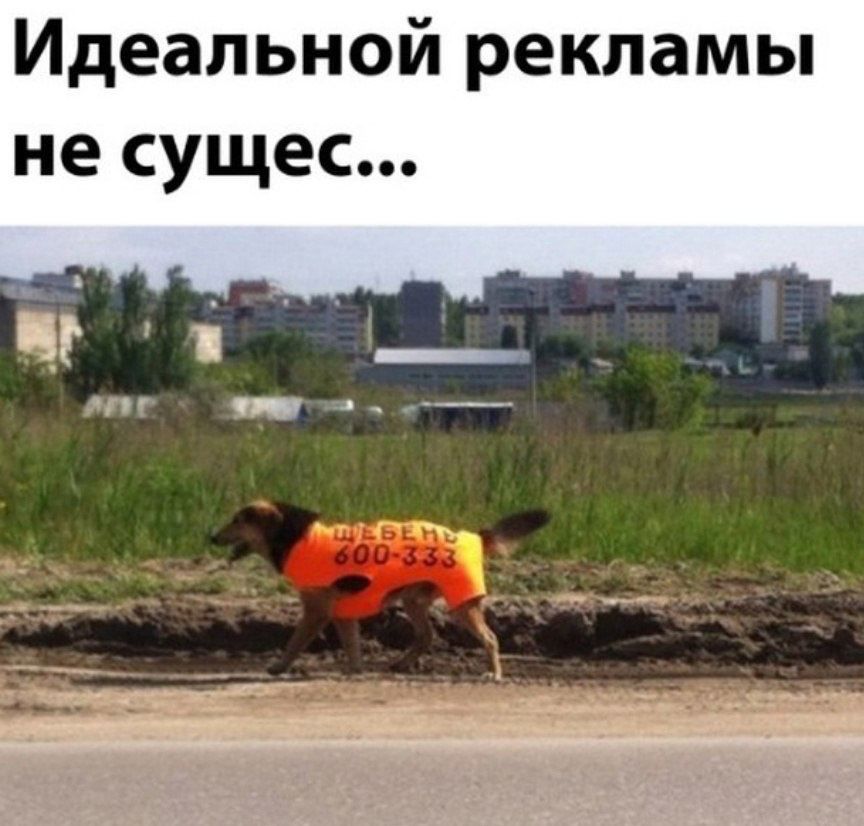 Идеальной рекламы не сущес