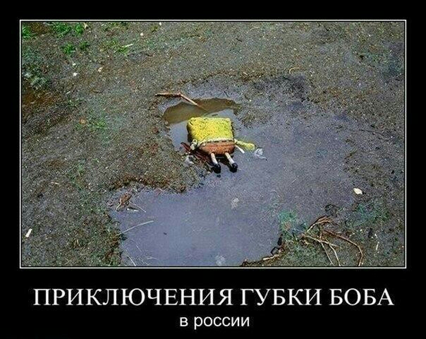 ПРИКЛЮЧЕНИЯ ГУБКИ БОБА в россии