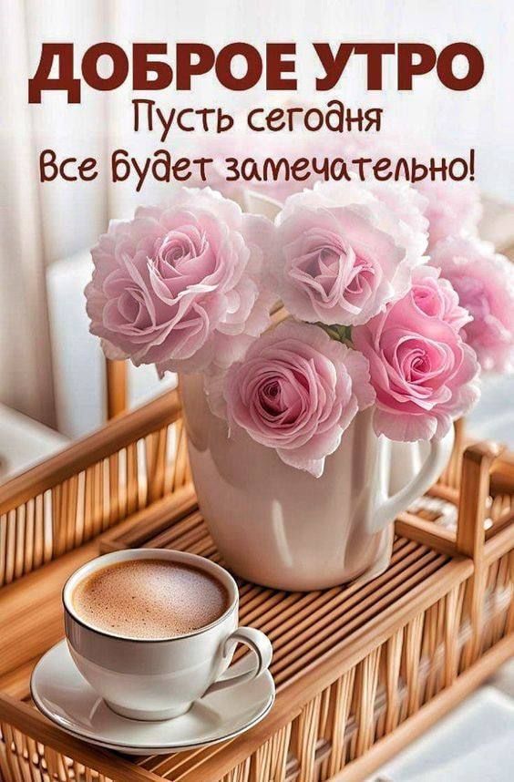 ДОБРОЕ УТРО
Пусть сегодня
все будет замечательно!