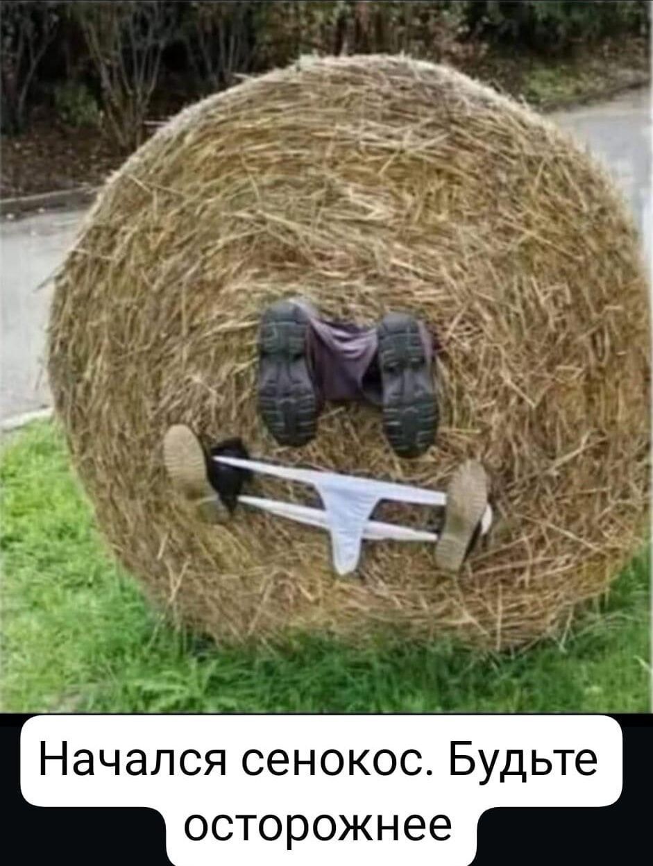 Начался сенокос. Будьте осторожнее