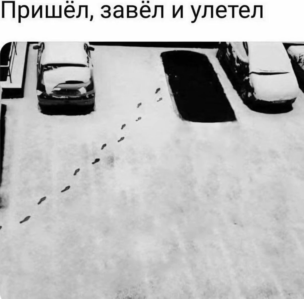Пришёл, завёл и улетел