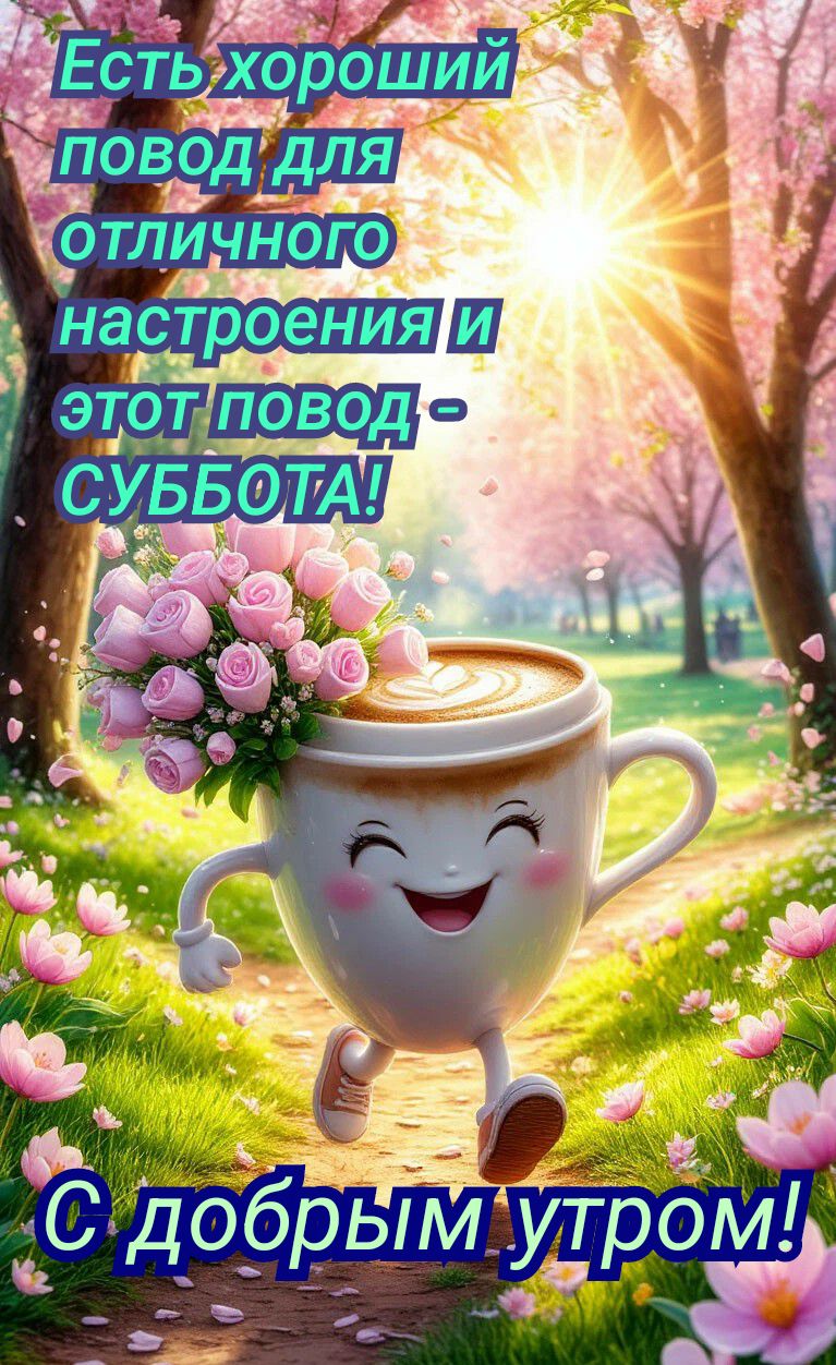 Есть хороший повод для отличного настроения и этот повод - СУББОТА! С добрым утром!