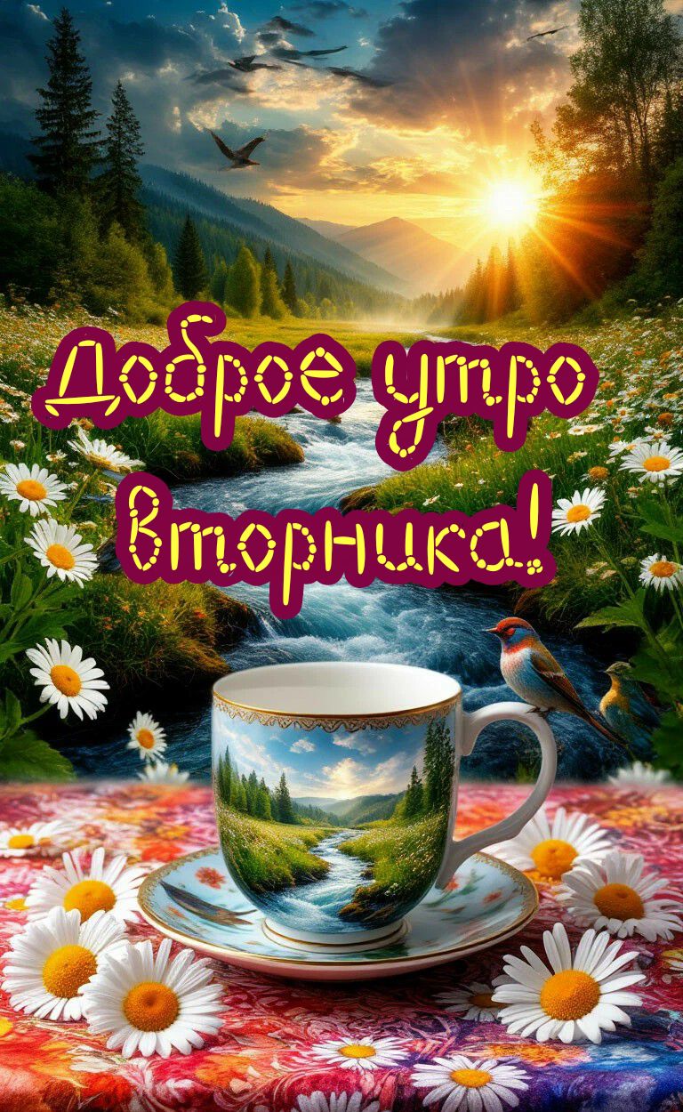 Доброе утро вторника!