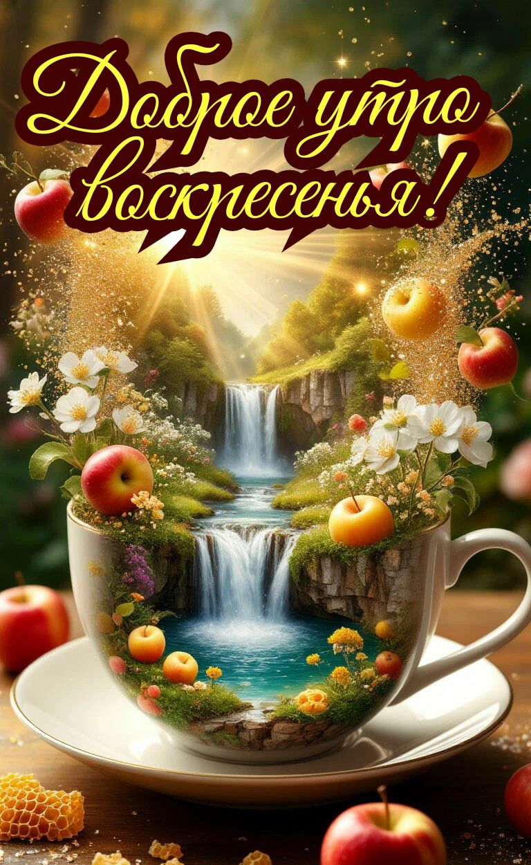 Доброе утро воскресенья!