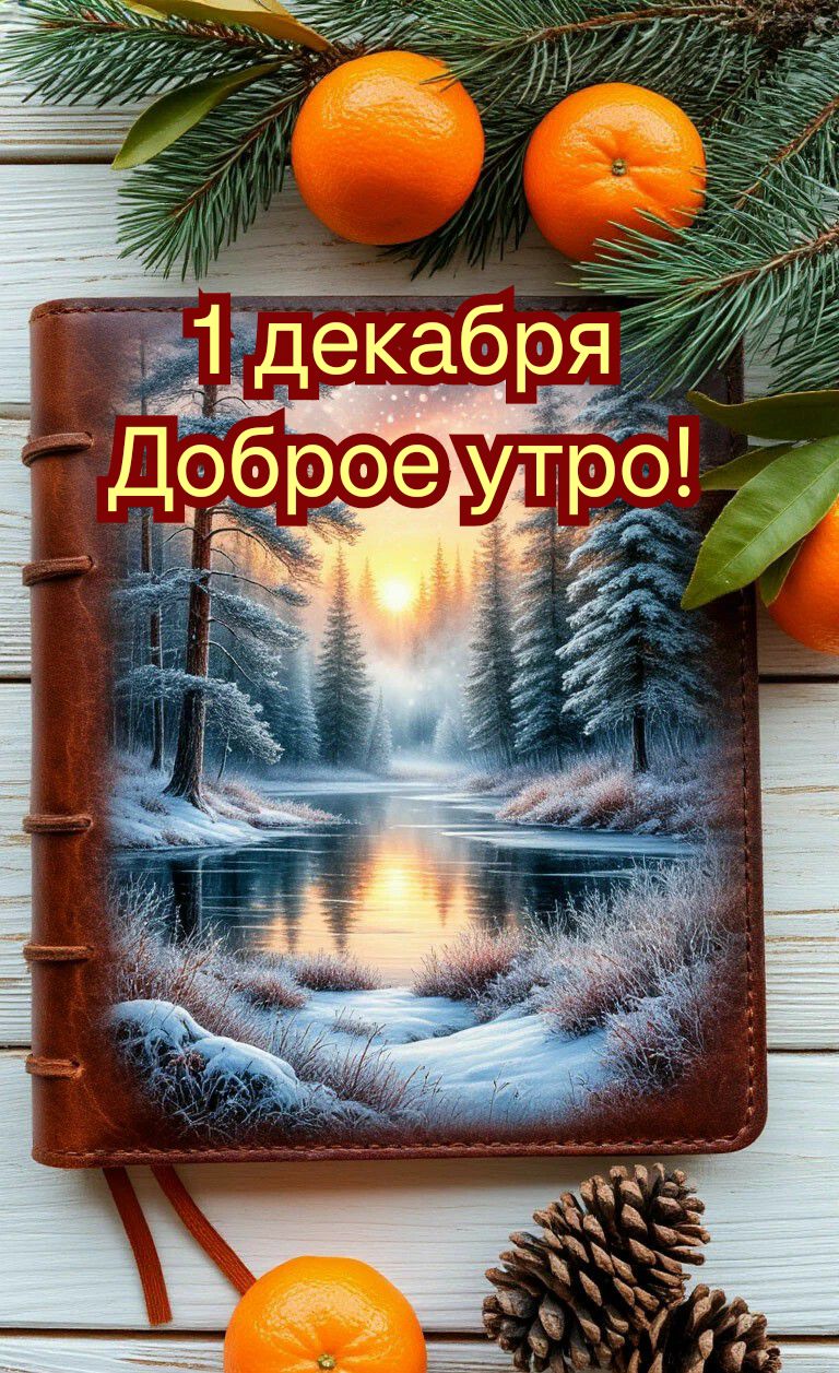 1 декабря Доброе утро!