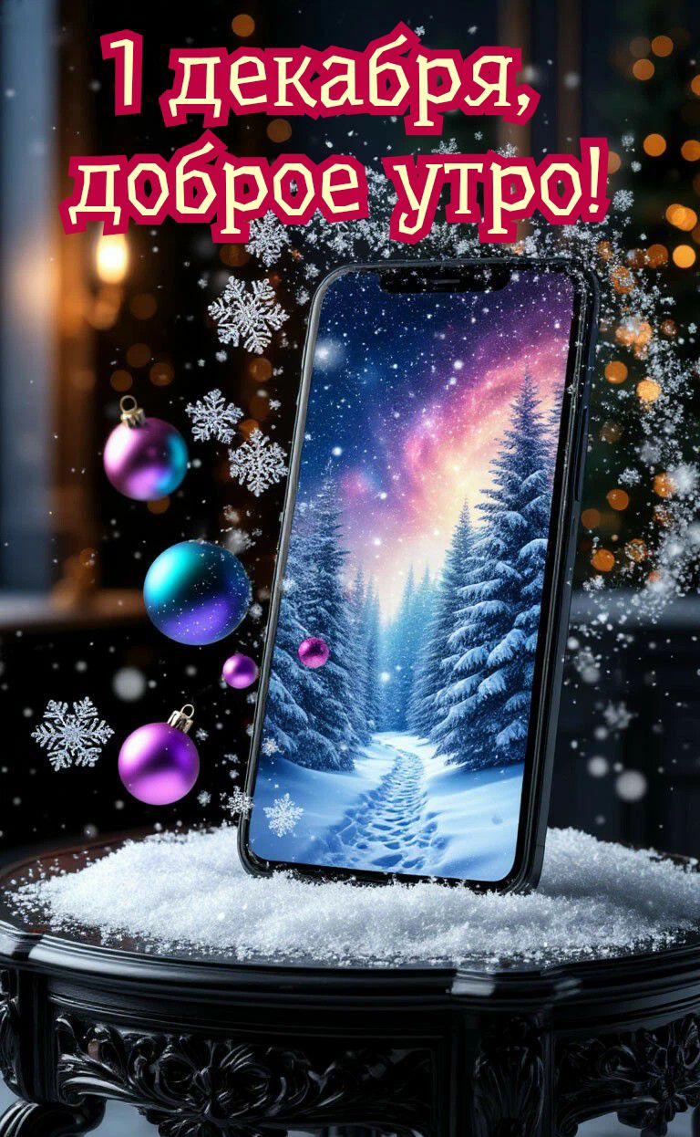 1 декабря, доброе утро!