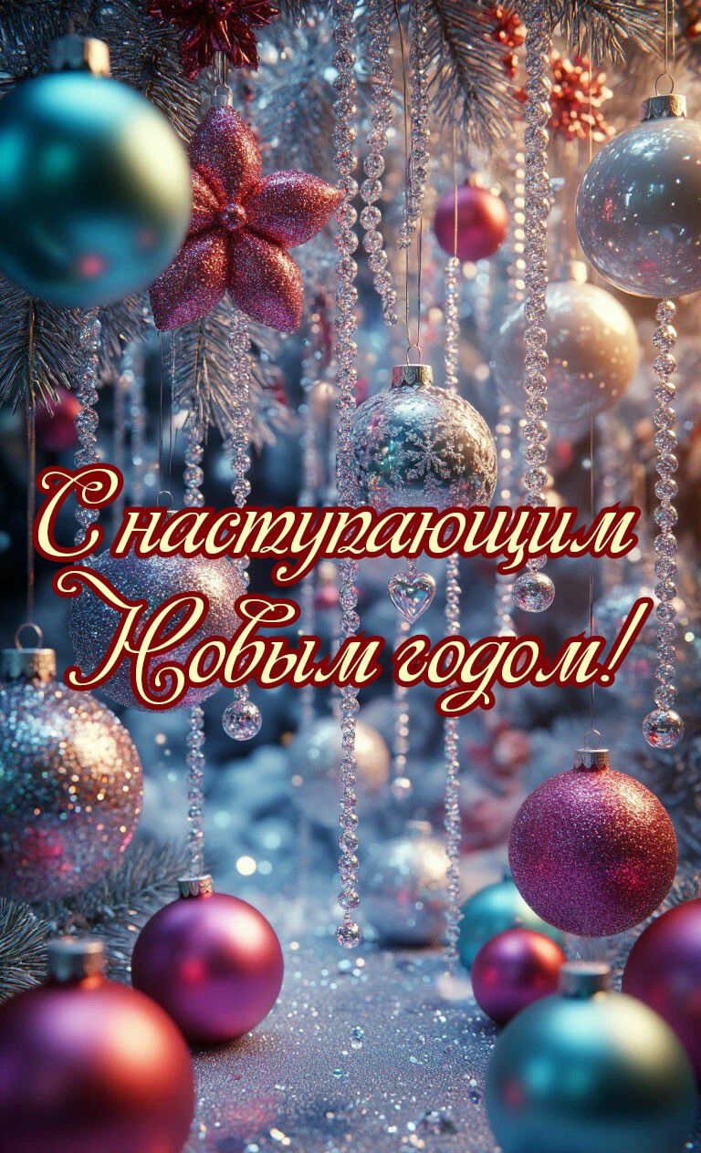 С наступающим Новым годом!