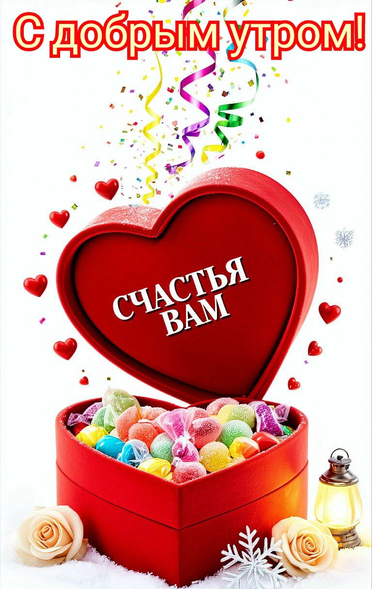 С добрым утром! Счастья вам