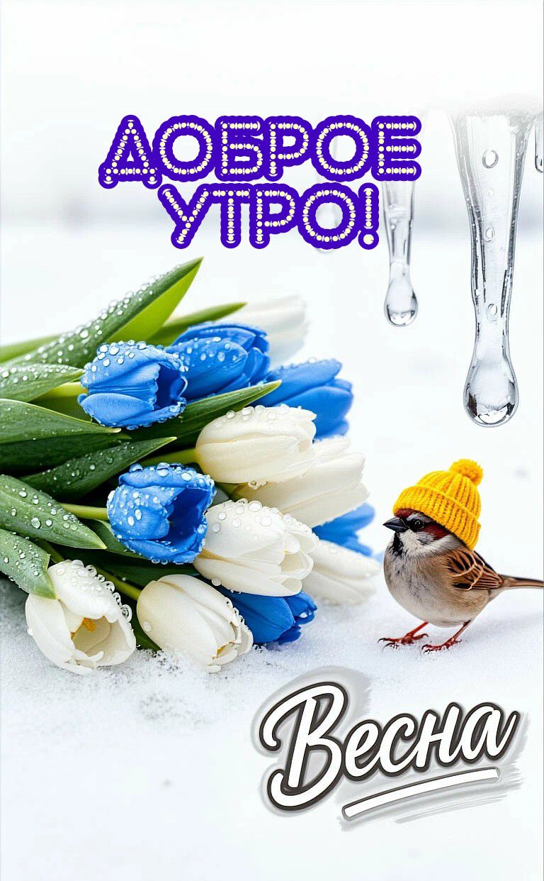 Доброе утро! Весна
