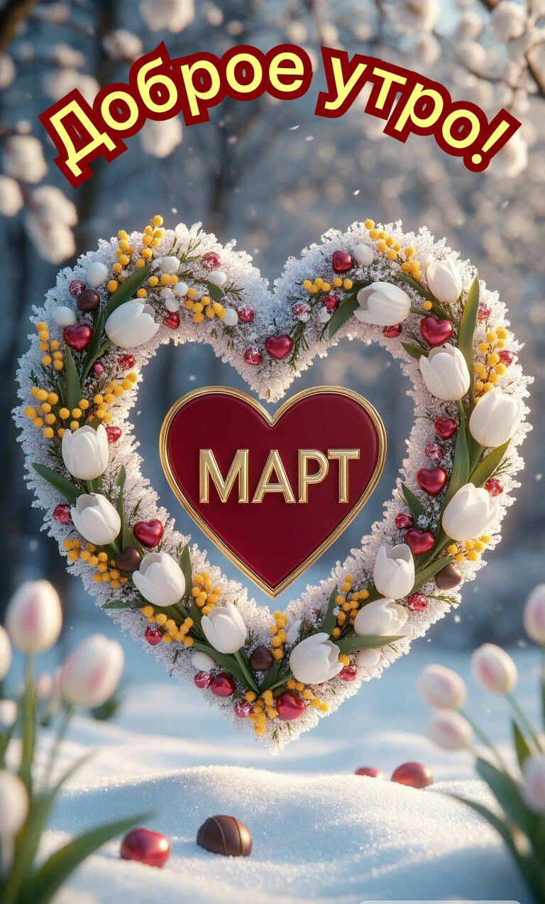 Доброе утро! МАРТ