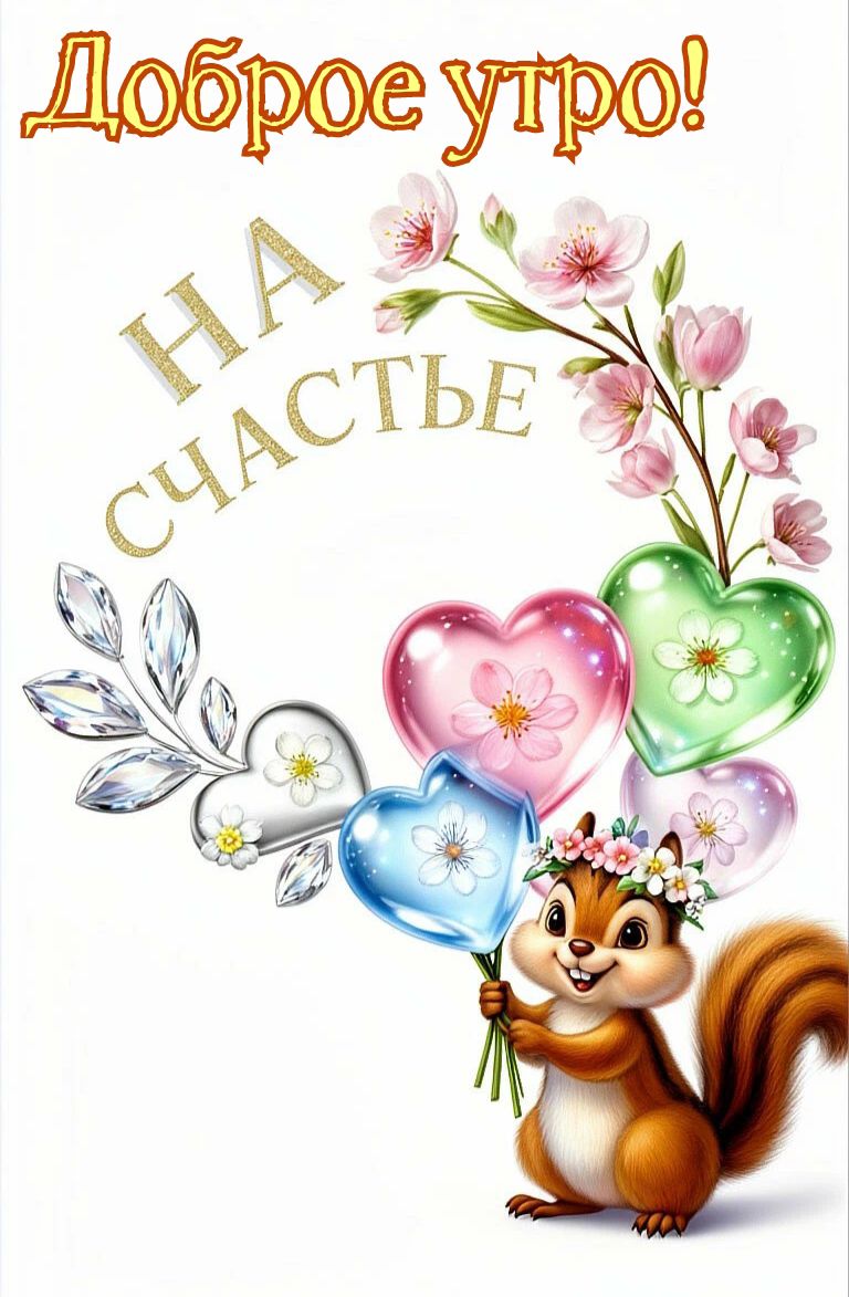 Доброе утро! НА СЧАСТЬЕ