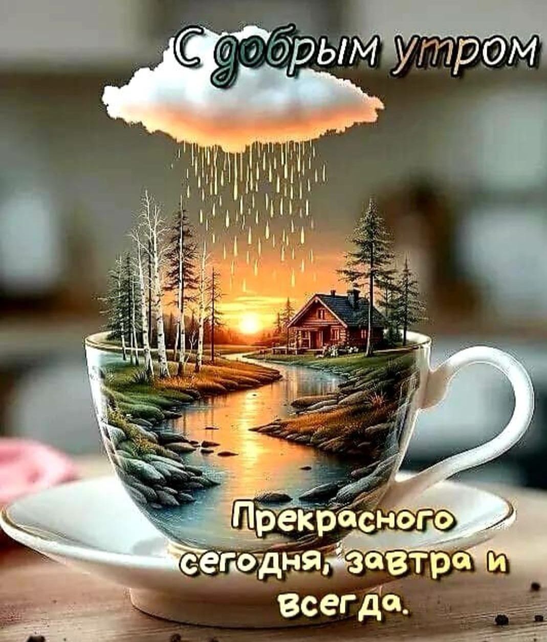 С добрым утром
Прекрасного сегодня, завтра и всегда.