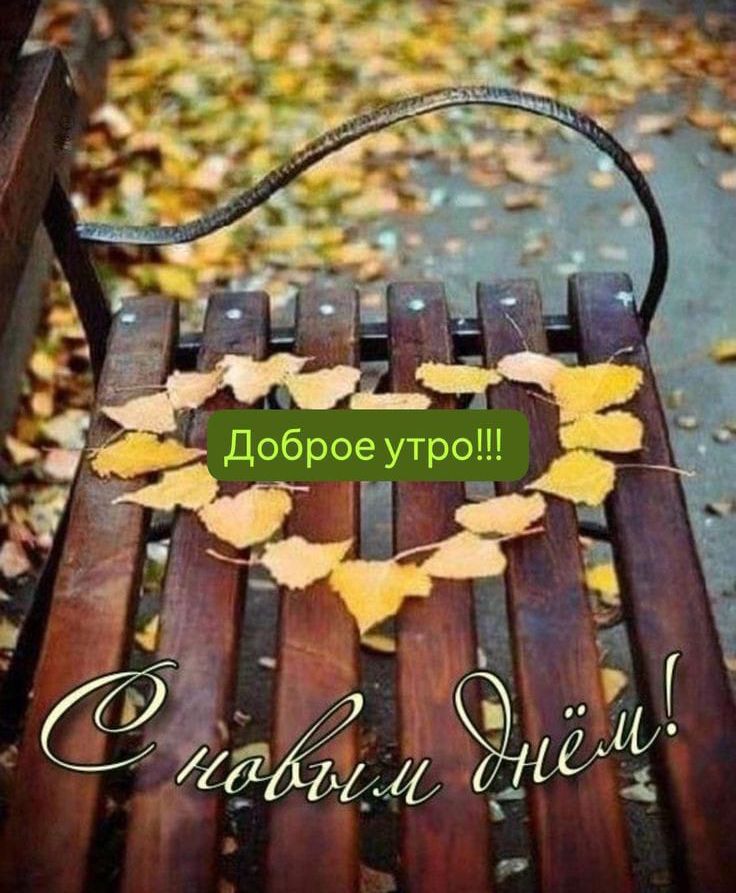 Доброе утро!!! С новым днём!