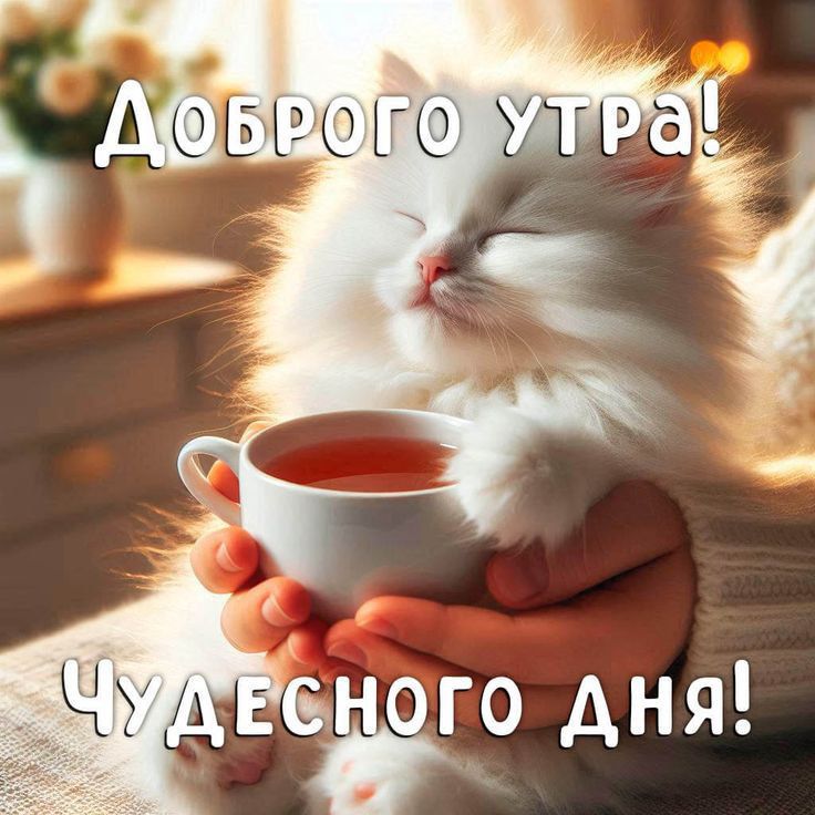 Доброего утра! Чудесного дня!