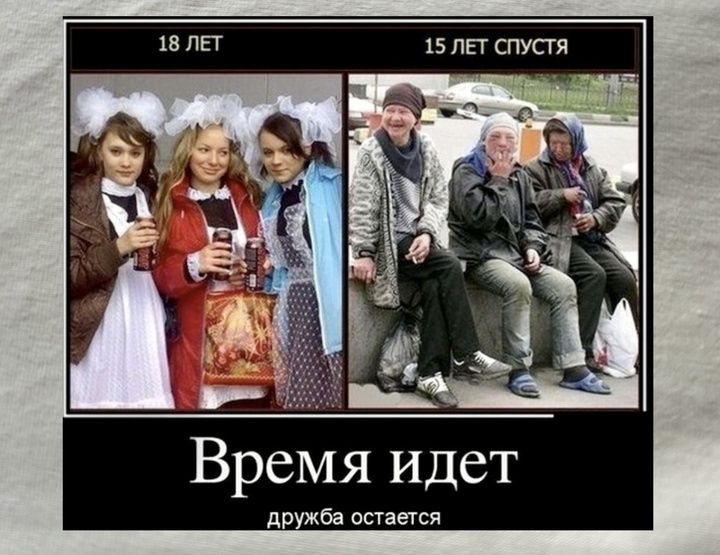 15 ЛЕТ СПУСТЯ Время идет дружба остается