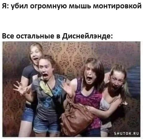 Я убил огромную мышь монтировкой Все остальные в Диснейлэнде 5нотокву