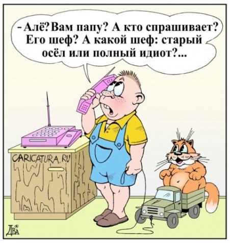 Алё Вам папу А кто спрашивает Его шеф А какой шеф старый осёл или полный идиот рра Ачач