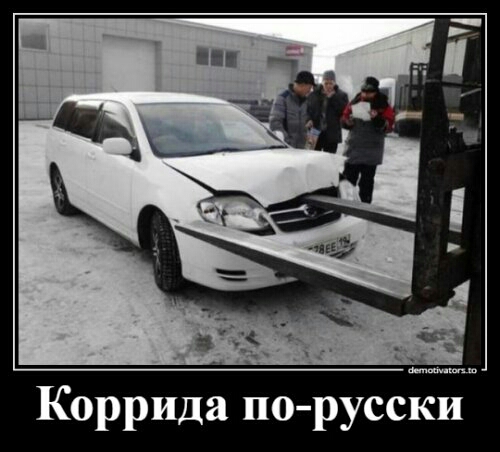 Коррида по русски