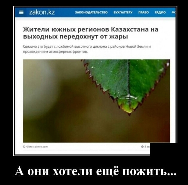 а каКопмх Акапэллы цю п дип Жители южных регионов Казахстана на выходных передохиут от Жары А они хотели ещё пожить