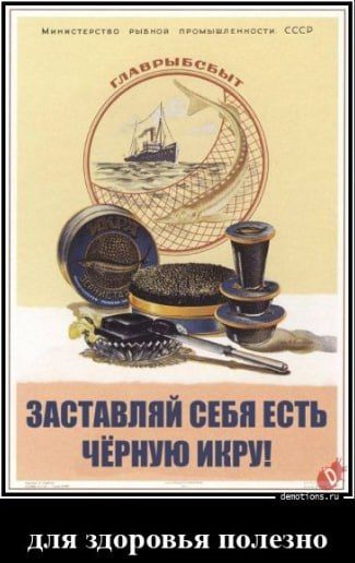 Заставляй себя есть чёрную икру! для здоровья полезно