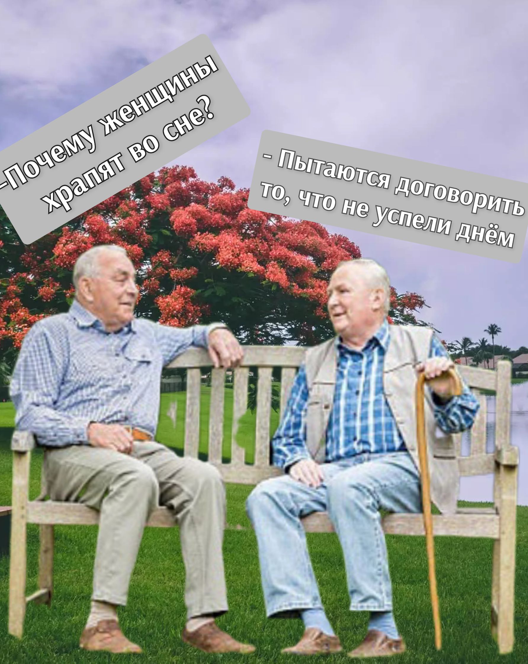 Почему женщины хранят во сне?\n- Пытаются говорить то, что не успели днём