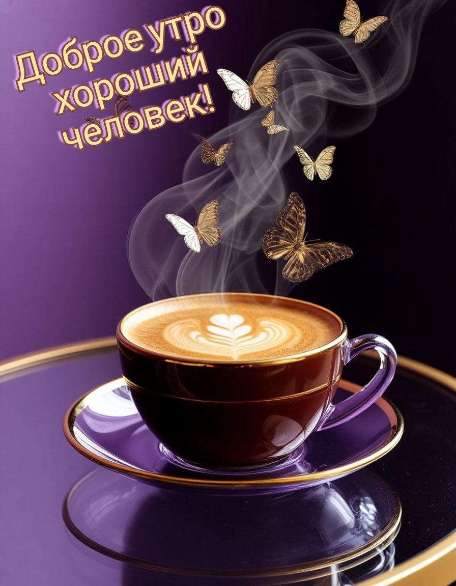 Доброе утро хороший человек!