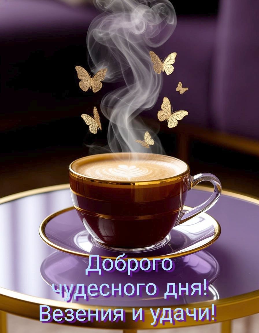 Доброго чудесного дня! Везения и удачи!