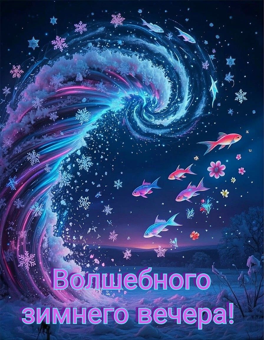 Волшебного зимнего вечера!