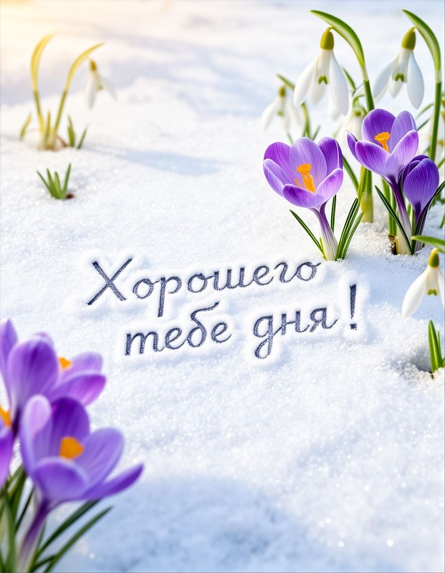 Хорошего тебе дня!