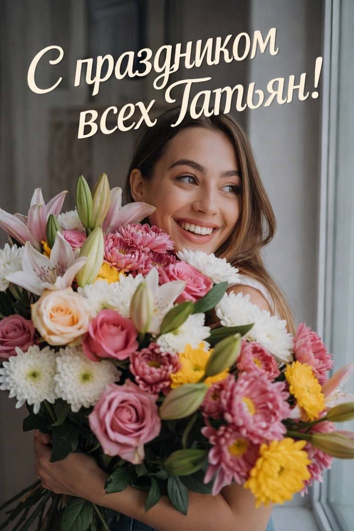 С праздником всех Татьяян!