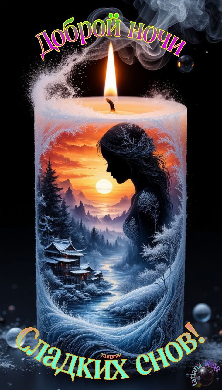 Доброй ночи\nСладких снов!