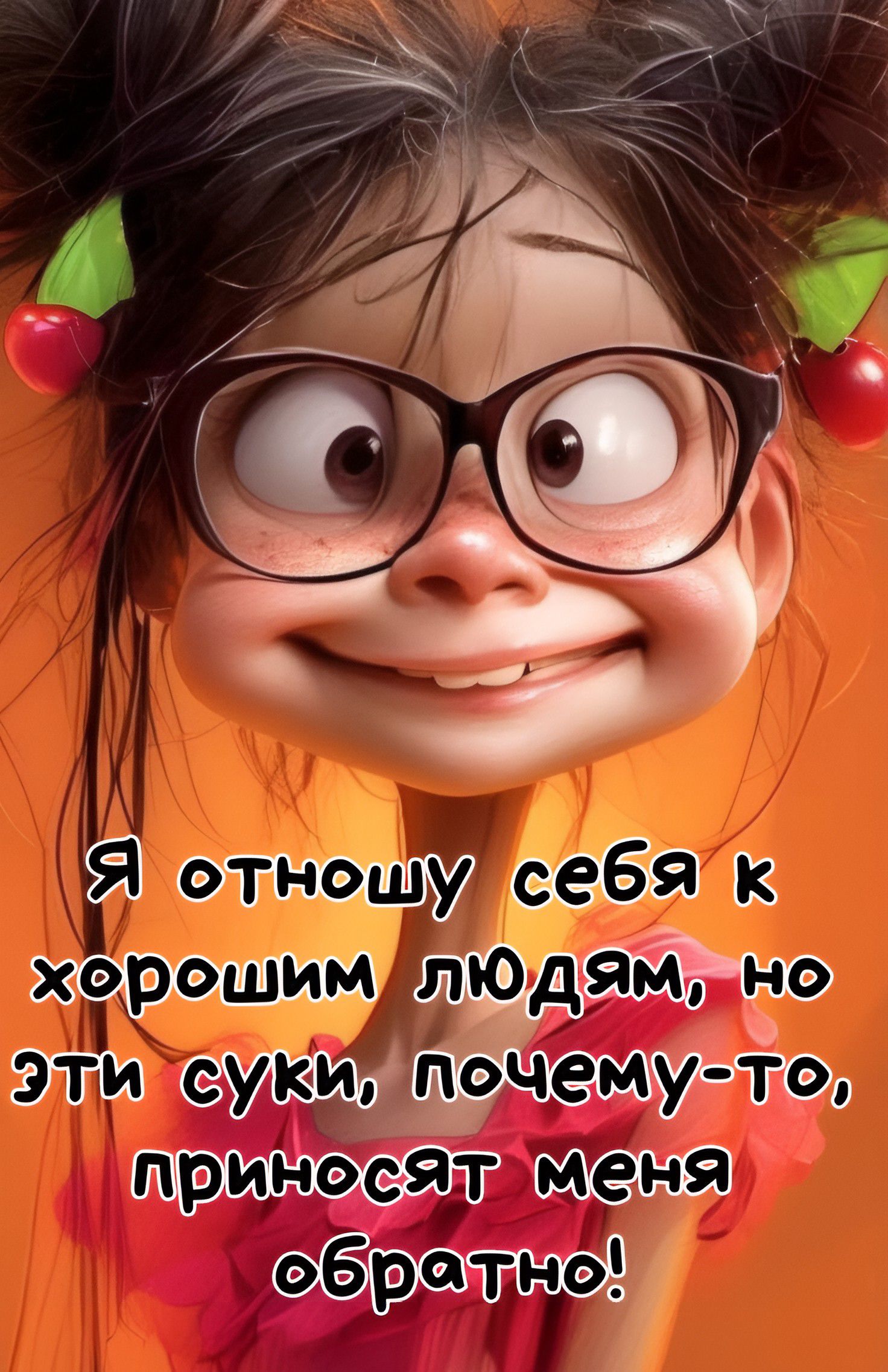 Я отношу себя к хорошим людям, но эти суки, почему-то, приносят меня обратно!