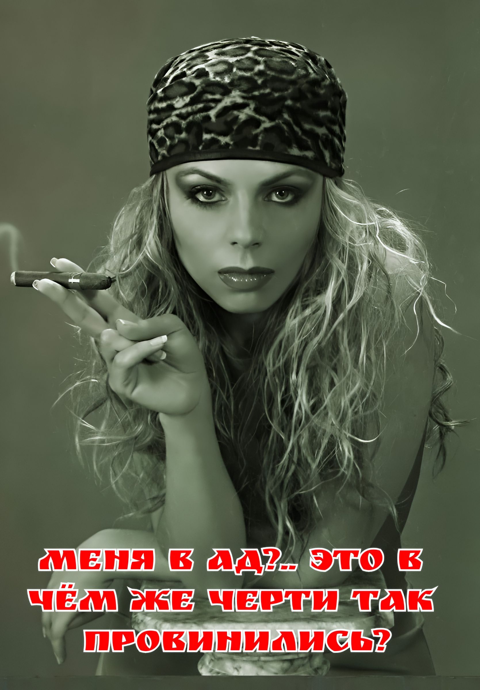 меня в ад?.. это в чем же черти так провинились?
