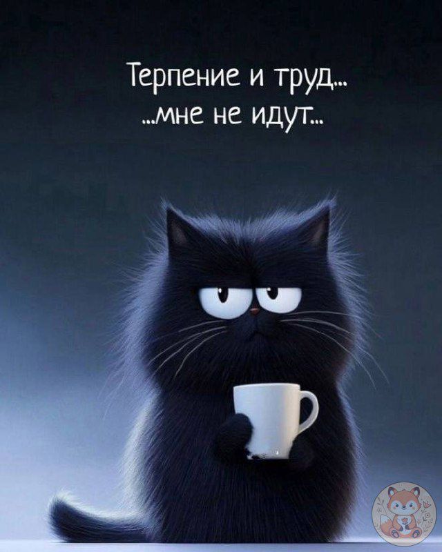 Терпение и труд... ...мне не идут...