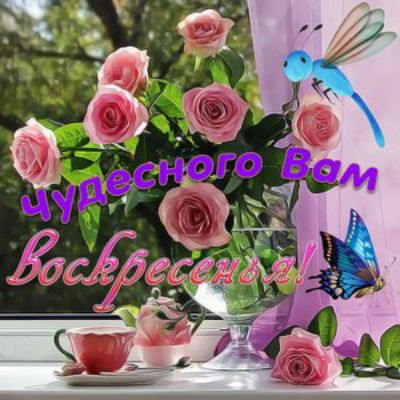 чудесного Вам Воскресенья!
