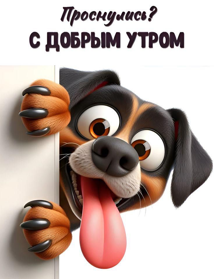 Проснись? С ДОБрым УТРОМ