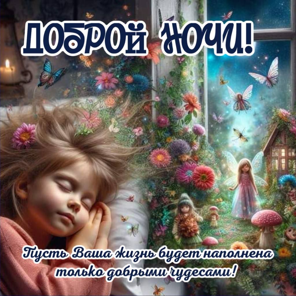 ДОБРОЙ НОЧИ! Пусть Ваша жизнь будет наполнена только добрыми чудесами!