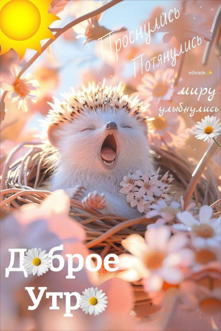 Проснулись Потянулись миру улыбнулись
Доброе Утро