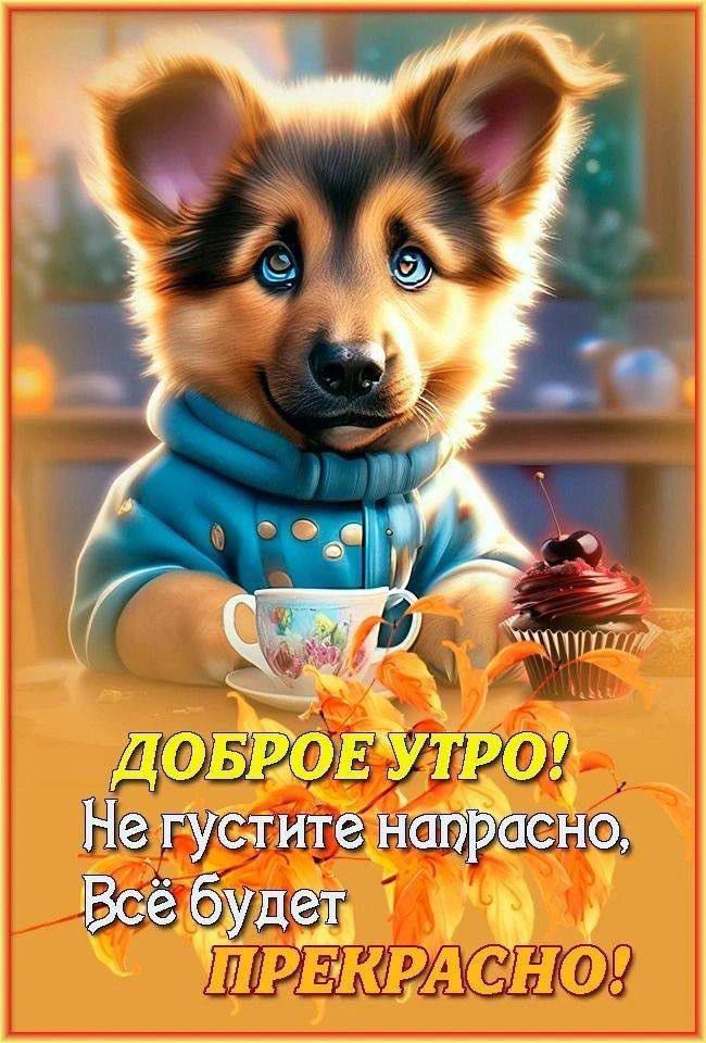 ДОБРОЕ УТРО! Не грустите напрасно, Всё будет ПРЕКРАСНО!