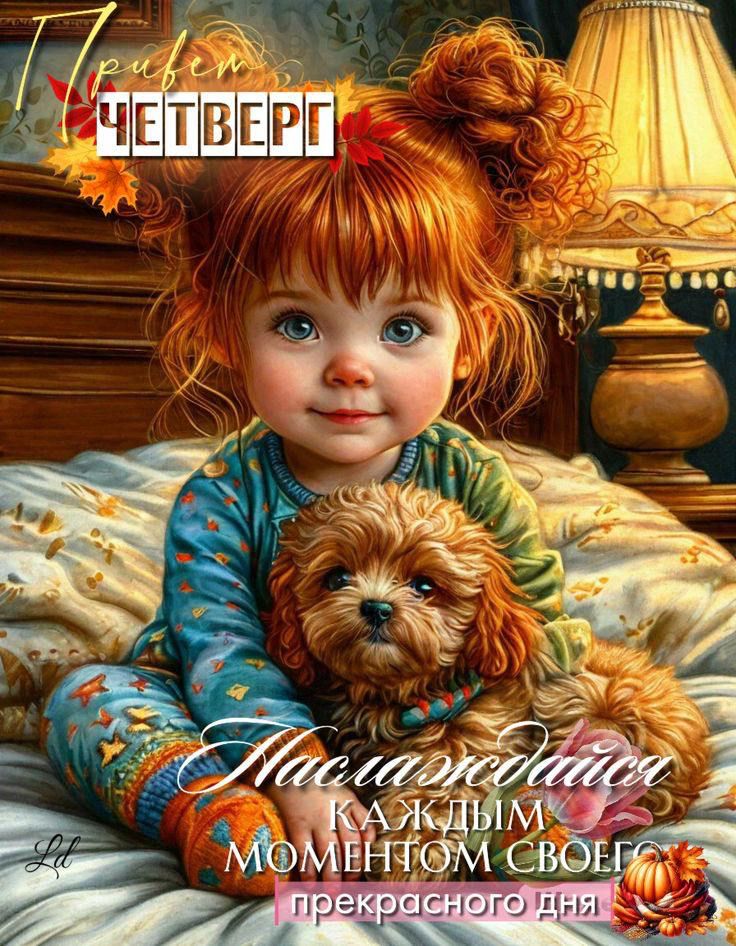ПРИВЕТ ЧЕТВЕРГ
Наслаждайся каждым моментом своего
прекрасного дня