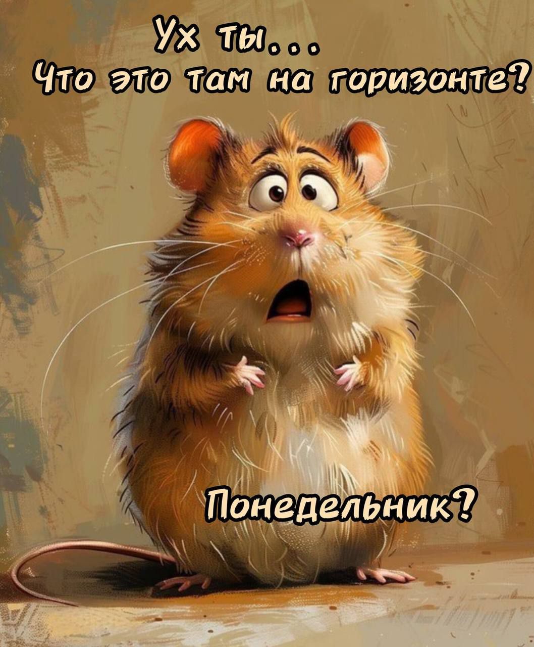 Ух ты... Что это там на горизонте? Понедельник?