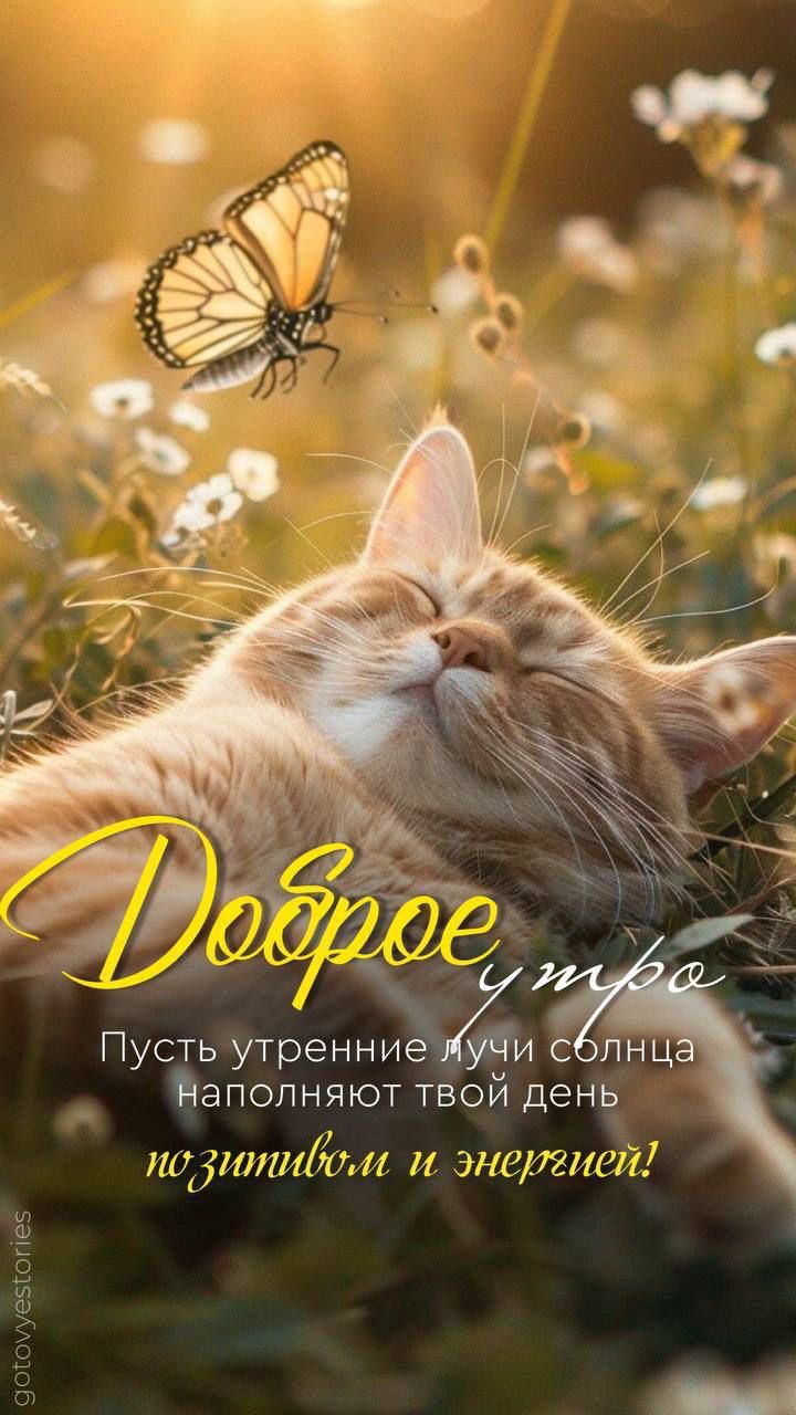 Доброе утро
Пусть утренние лучи солнца наполняют твой день позитивом и энергией!