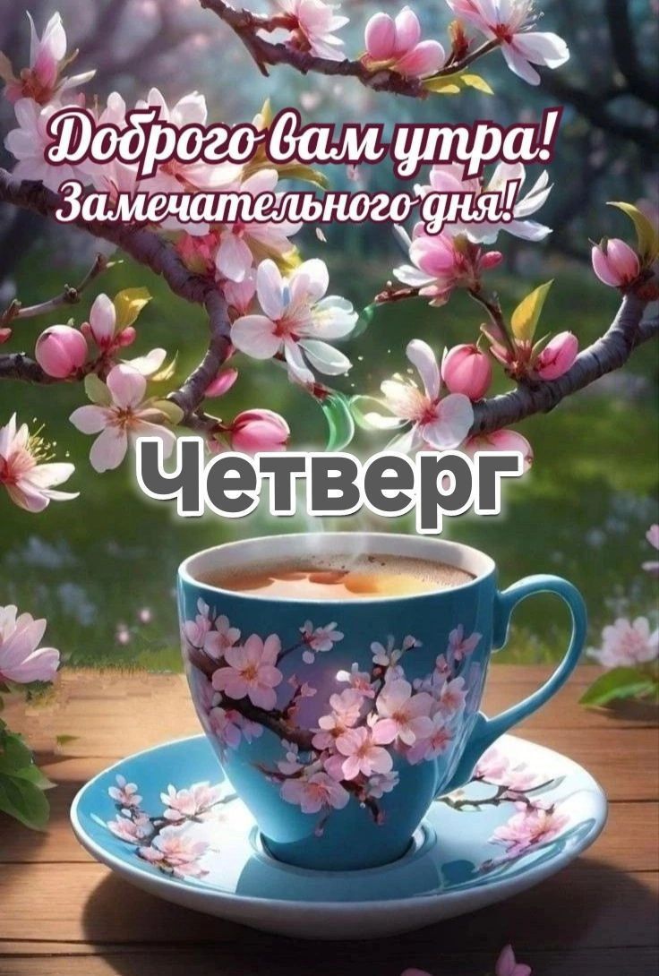 Доброе вам утро! Замечательного дня! Четверг